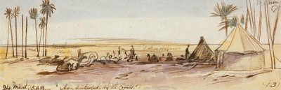 Near Belbeis by Edward Lear